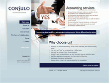 Tablet Screenshot of en.consulo.sk