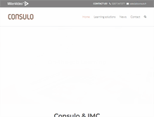 Tablet Screenshot of consulo.fi